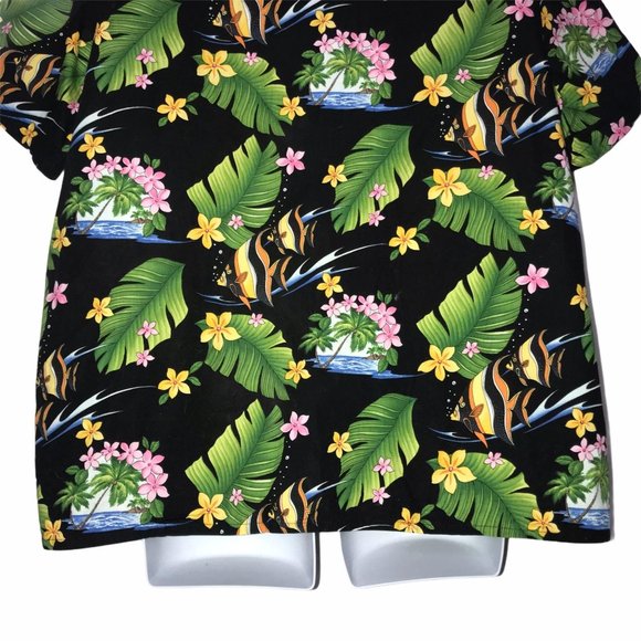 Malihini Hawaii Vintage Colorful 1990's Shirt 2XL - Picture 8 of 8